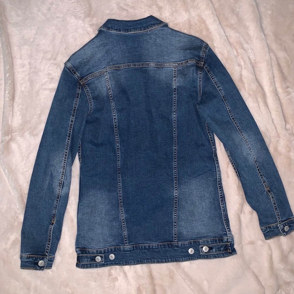 LuLaRoe XS Jaxon Jean Jacket, EUC - Picture 3 of 4